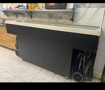 ugur media informasiya agentliyi: Salatbar restoranlar, kafelər ucun salatbar satılır.Uzunluqu 212sm — 2