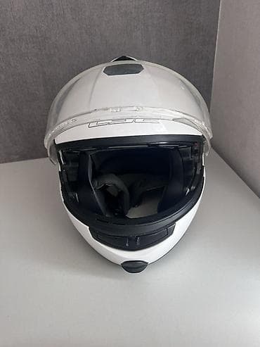 m50 matoru: LS2 motosiklet dəbilqəsi – ağ rəng - Tip: Tam üzlü (full-face) — 5