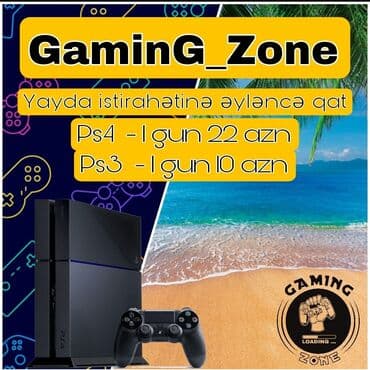arenda kompressor: Playstation icaresi ps4 -1 gun 22 azn . En son oyunlar . Ps3 - 1 gun — 5