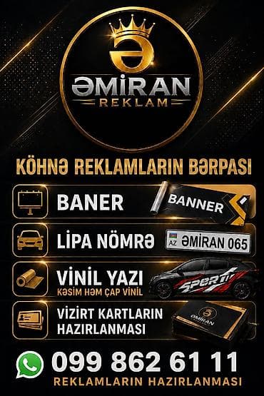 qapi ustasi baki: Reklamlarin hazirlanmasi.ve kohne reklamin berpasi ucuz ve kefiyetli — 1