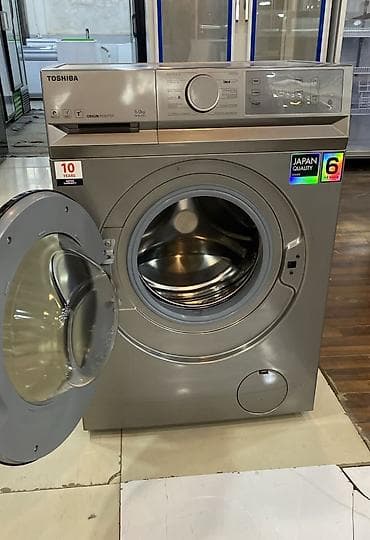 qab suşilka: Toshiba önyükləməli paltaryuyan maşın - Yükləmə həcmi: 6 kq - Motor — 1