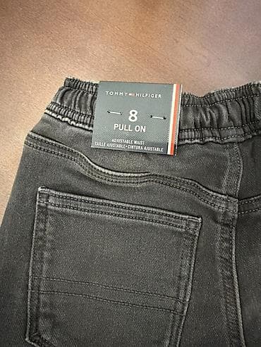 tetris qiymeti: Tommy Hilfiger uşaq cins şalvarı - Model: Pull-On jogger tipli cins - — 3