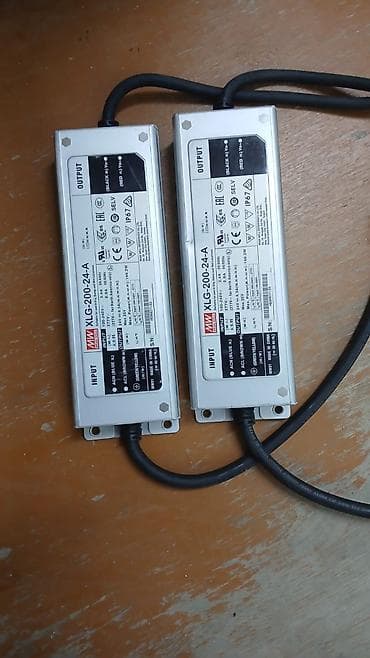 et ceken: MEAN WELL XLG-200-24-A LED güc mənbəyi - Model: XLG-200-24-A (A — 2