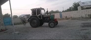 traktor belarus 80: Belarus MTZ tipli təkərli traktor - Kabrio kabinli, ön təkər — 1