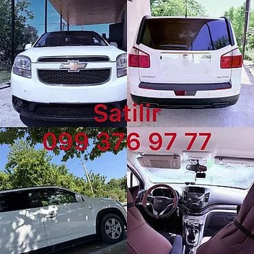 chevrolet spark turbo az: Chevrolet Orlando, ağ rəng, 7 yerlik ailə miniveni. - Geniş salon və — 1