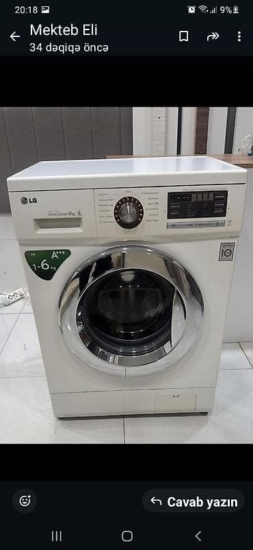 fujitsu laptop computers: Lg 6 kq masin evden satis Qiymeti 250 Azn Unvan Saray Raya — 1