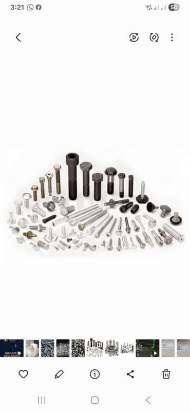 Mazda: Metiz və bərkidici məhsulların geniş seçimi Təklif: - Boltlar — 3