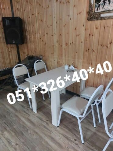 metbex stol: Dördbucaq masa, Mətbəx üçün, Qonaq otağı üçün, Dəhliz üçün, 4 nəfər, Açılan, Azərbaycan, Zəmanətli — 15