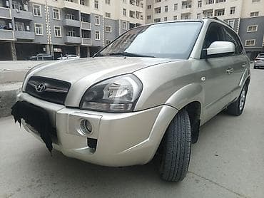 guzgusu: Hyundai Tucson (1-ci nəsil) krossover/SUV - Korpus rəngi: açıq gümüş — 3