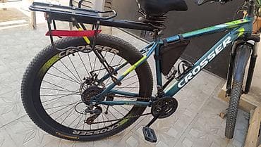 qalin teker velosiped: Crosser dağ velosipedi – geniş təkərli, yüklə səyahətə hazır komplekt — 3