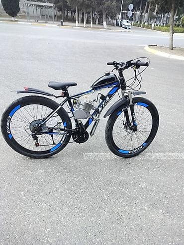 3 tekerli velosiped: Benzin mühərrikli dağ velosipedi – VISTA - Çərçivə: yüngül, möhkəm — 4