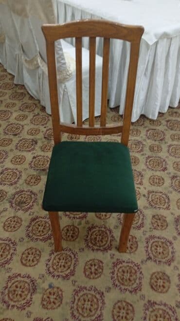 işlənmiş oturacaq: Qonaq otağı üçün, İşlənmiş, Qatlanmayan, rəng - Çəhrayı Stul — 2