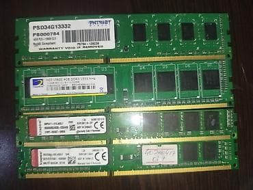 DDR3 4 ГБ 1333 MHz DDR3 4 ГБ 1333 MHz CL9 DDR3 8 ГБ 1600 MHz DDR3 4 ГБ