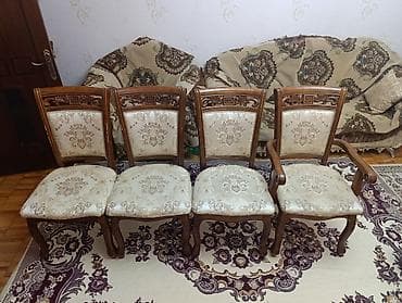 Qonaq otağı üçün, İşlənmiş, Qatlanmayan, Stul