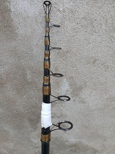 tor baliq: Telecarp spinnig 2.90m uzunlugunda yığılanda 1.45m olur. 2yerden — 2