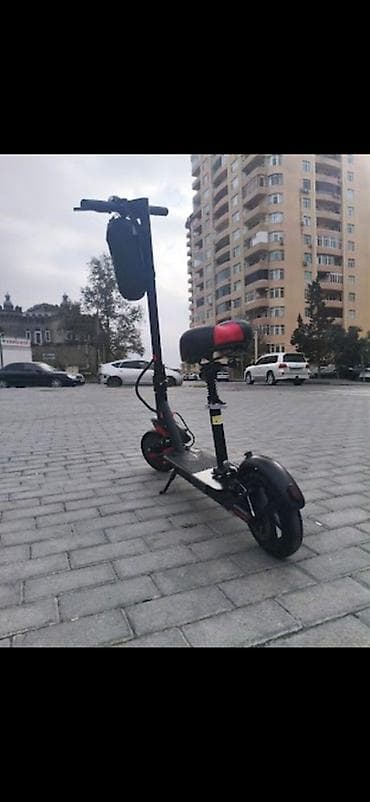 Elektrik skuter – oturacaqlı model - Təkər ölçüsü: böyük, deşilməyə — 5