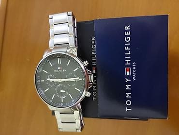 slava saat: Qol saatı, Tommy Hilfiger, rəng - Gümüşü — 5