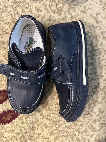 şnurlu botinkalar: Rəng - Yaşıl Botinkalar, Papito Kids, Ölçü: 25, Oğlan üçün — 8