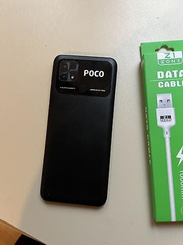 Техника и электроника: Poco C40, 64 ГБ, цвет - Черный — 5