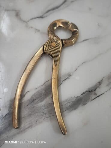 Qədimi qəng qıran Bürünc ideal vəziyyətdədir Винтажные кусачки для