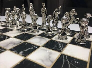 metbex ucun alcipan fiqurlari: Şahmat Şahmat taxtası və daşları Ölkə daxili çatdırılma var 📍 — 5