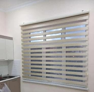 samdanlar: Zebra jalüz pərdə - İkiqat zebra sistemi: şəffaf və qaranlıq — 3