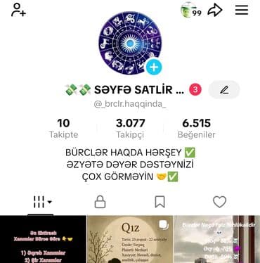 Biznes üçün program təminatı: Məhsul: TikTok səhifəsi - Platforma: TikTok - İzləyici sayı: 3 000 - lalafo.az -da — 2 Biznes üçün program təminatı: Məhsul: TikTok səhifəsi - Platforma: TikTok - İzləyici sayı: 3 000 - — 2