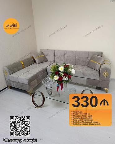 Künc divan, Açılan, Bazalı, Şəhərdaxili pulsuz çatdırılma
