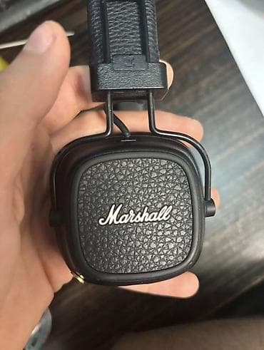 Karaoke: Simsiz (Bluetooth) Qulaqcıqlar, Marshall, rəng - Qara — 1