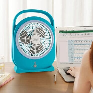 stolustu ventilyator: Вентилятор Новый, Настольный, Лопастной, Нет кредита, Бесплатная доставка — 3