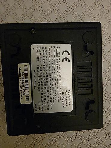 printer rəngi: LightWave LW-5PSW – 5 Port 10/100 Mbps Ethernet Switch - 5 ədəd RJ45 — 2