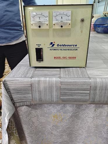 megawatt 9500: Goldsource avtomatik gərginlik tənzimləyicisi (AVR) Model: SVC-10000W — 3