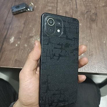 kontakt home notebook: Xiaomi 11 Lite, 128 GB, rəng - Qara, 
 Zəmanət, Sensor, Barmaq izi — 5