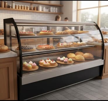 bərbər avadanlığı: Kafe/çörəkbişirmə üçün peşəkar avadanlıq dəsti Pakete daxildir: - — 1