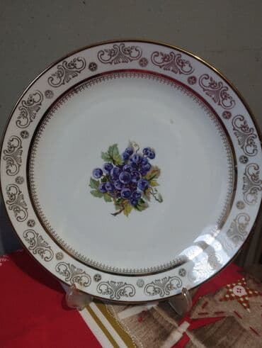 Tort və şiriniyyat qabı, rəng - Qızılı, Farfor lalafo.az -da Tort və şiriniyyat qabı, rəng - Qızılı, Farfor