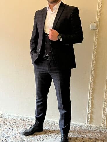 İdman dəstləri: Kostyum, Demisezon, rəng - Qara — 1