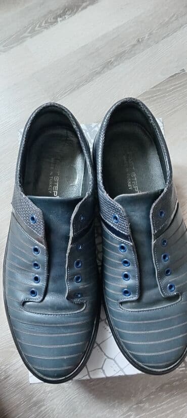 bot ayaqqabı: Kisi ayaqqabisi 41 olcu.Temmiz deri Turk istehsali Fast step firmasi — 5