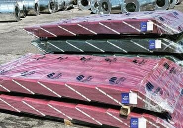 boru aksesuarları: Metal dam örtükləri, rəng - Qırmızı, Pulsuz çatdırılma, Zəmanətli, Kredit var — 5