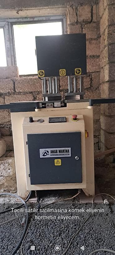 Təmir və tikinti: ANAR MAKİNA – Alüminium və PVC işləmə avadanlığı Məhsul: İsti — 1
