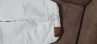 ag cins: LC Waikiki uşaq şalvarı - Model: klassik kəsimli ağ cins (denim — 3