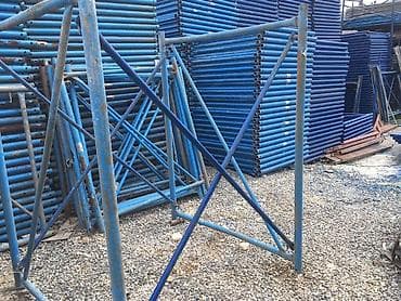 Təmir və tikinti: Alüminium mobil iskələ sistemi - Material: yüngül və möhkəm alüminium — 3