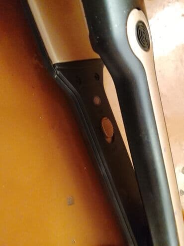 Tavalar: Saç ütüsü (düzləndirici) - Rəng: qara-qızılı - Keramika örtüklü — 3