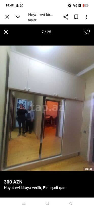 Həyət evi alıram: 60 kv. m, 2 otaqlı, Kombi, Qaz, İşıq — 19