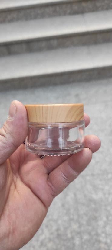 helyum balonu: Şüşə kosmetik qab – bambuk effektili qapaqla Məhsul təsviri: - — 8