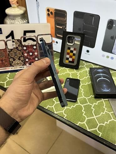 iphone 12: IPhone 12 Pro Max, 256 GB, Pacific Blue — 4