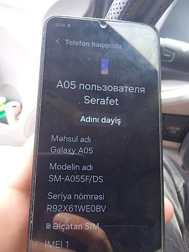 ipad mini a17 pro: Samsung Galaxy A15, 128 GB, rəng - Mavi, Barmaq izi, İki sim kartlı — 1