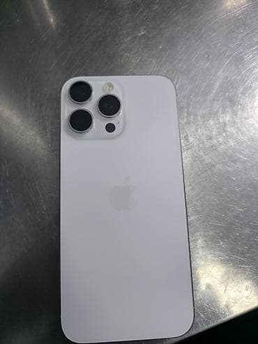 iphone 16 adapter original: IPhone 16 Pro Max, 256 GB, Ağ, Face ID — 3