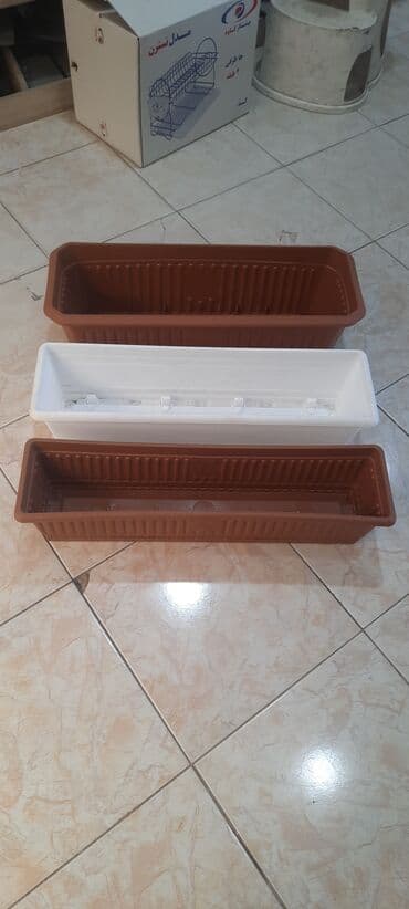 Dibçək – gül qabı – balkon üçün düzbucaqlı Dibcek qabi dibcek qablari