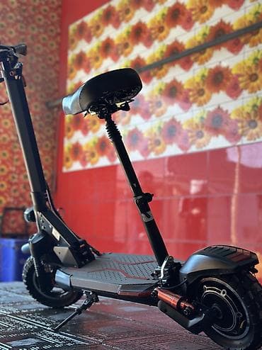 skuter az: Elektrik skuter – oturacaqlı, güclü və şəhər/ətdikən yollar üçün uyğun — 3