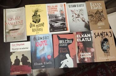 Daraq panellər: Satılır: Müxtəlif müəlliflərdən 12 ədəd kitab toplusu.Hər biri 4man — 1
